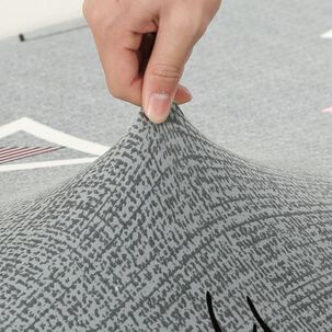  Funda Cubre Futon Elasticada Estampada Tela Lisa Ffe1-1