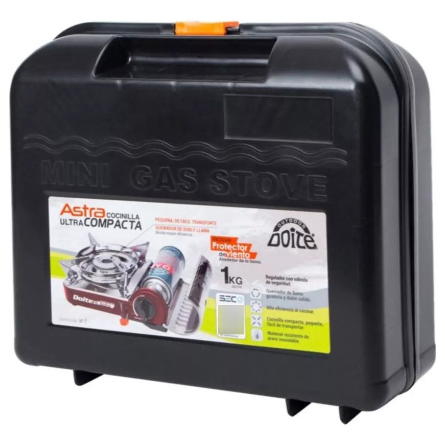 Pack Cocinilla Astra Con 4 Gas 227 Rs Rojo Doite image number 2.0