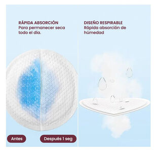 Pads Absorbentes De Lactancia Ultra Delgados 120 Uds