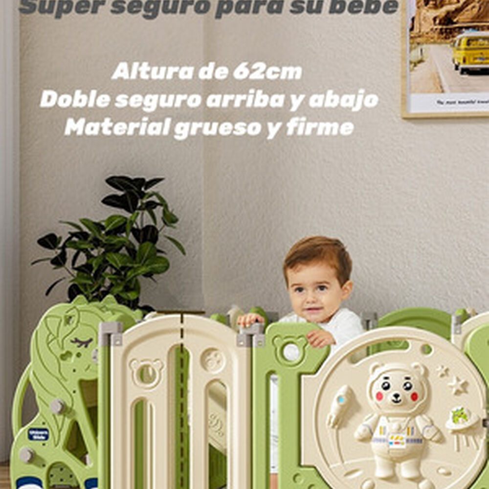 Corral Armado Multiposiciones Accesorios 199*230cm Lubabycas image number 1.0
