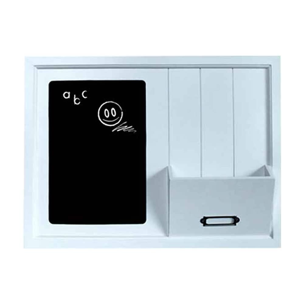 Pizarra Blanco Oganizador De Pared Madera 30x40x2 Vgo image number 0.0