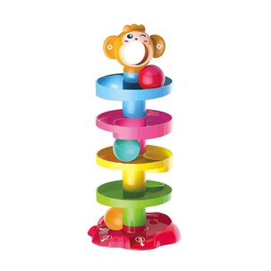 Torre De Tobog&aacute;n Con Pelotas Para Beb&eacute;s Juguete Did&aacute;ctico De Coordinaci&oacute;n
