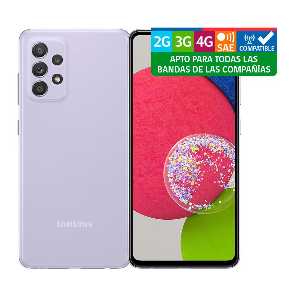 Smartphone Samsung Galaxy A52s Awesome Violet / 128 Gb / Liberado image number 10.0
