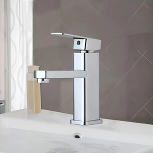 Monomando Lavatorio Llave Grifo Lavamanos Modelo Alaska Pmb Color Cromo