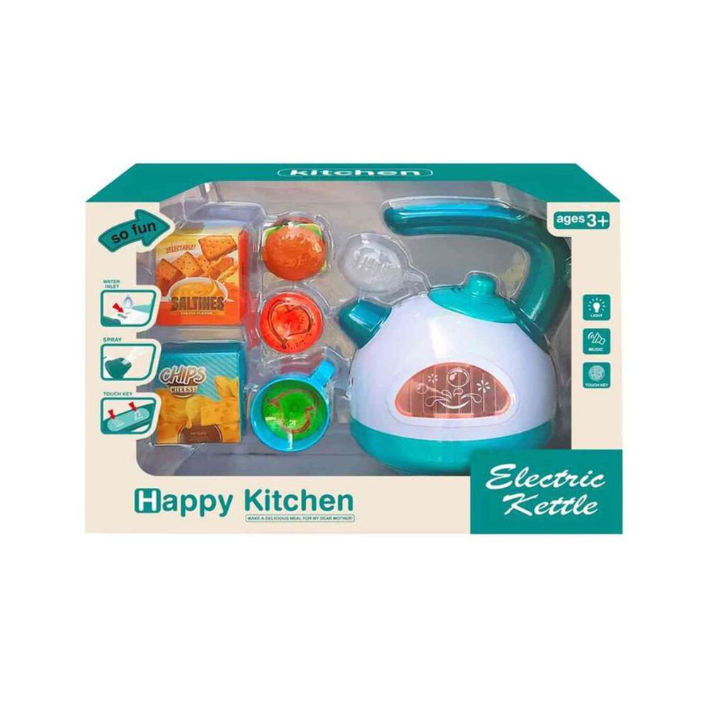 Tetera De Juguete Cocina Infantil Con Accesorios image number 0.0