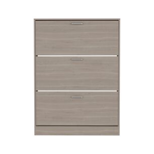 Mueble Zapatero 3 Compartimientos 128,7x94,2x24 Cm Beige
