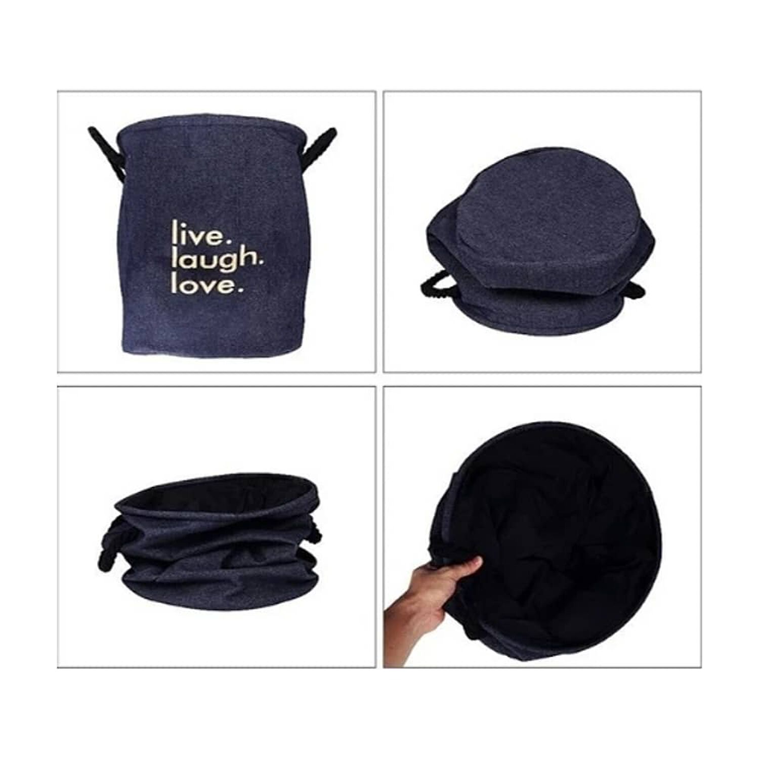 Cesta Canasto De Ropa Sucia 62 Litros Plegable image number 1.0