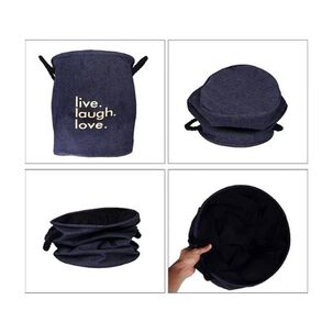 Cesta Canasto De Ropa Sucia 62 Litros Plegable