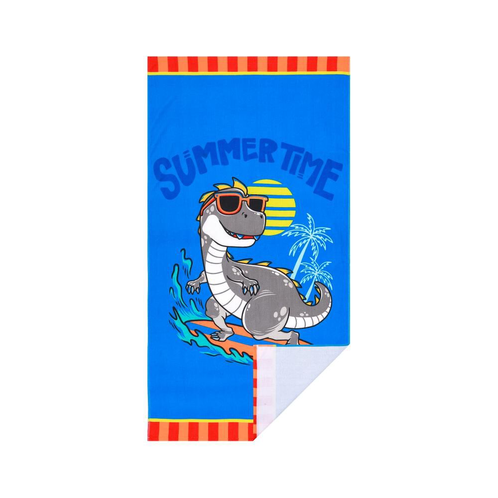 Toalla De Playa Casaideal Kids Dino / 70 X 140 Cm image number 2.0