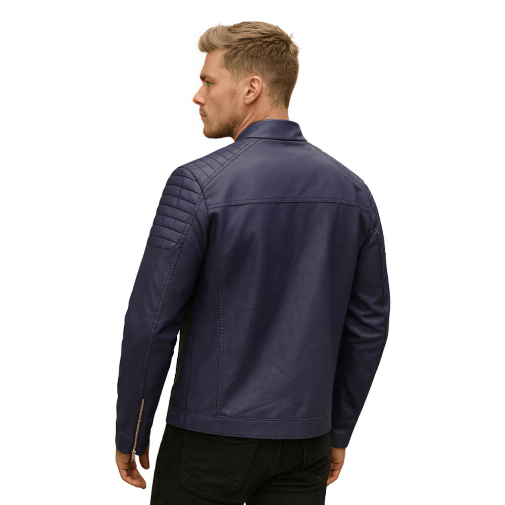 Chaqueta Ecocuero Soft Berlin Hombre image number 2.0