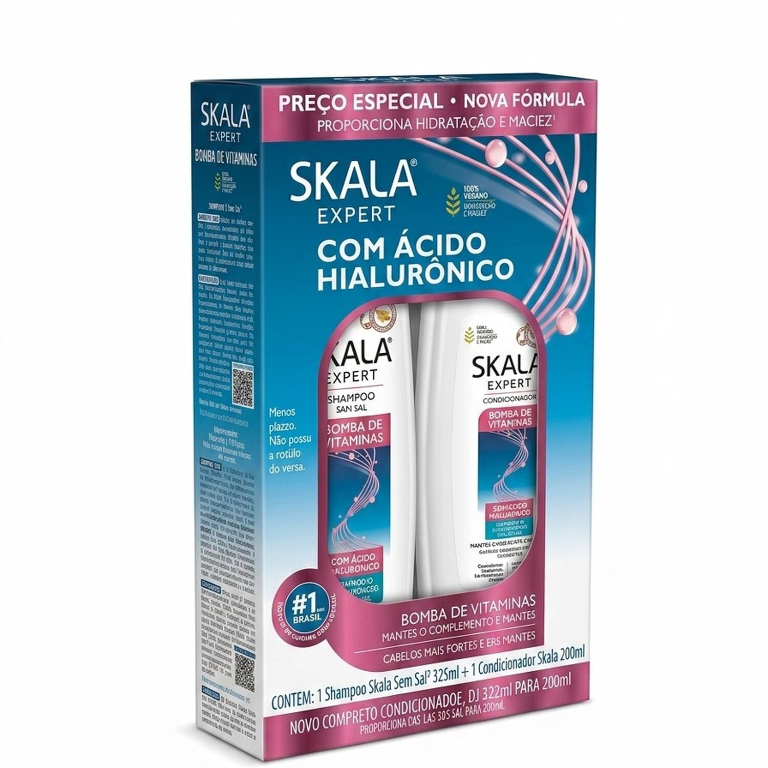 Kit Shampoo Y Acond Bomba De Vitaminas Skala Expert image number 1.0