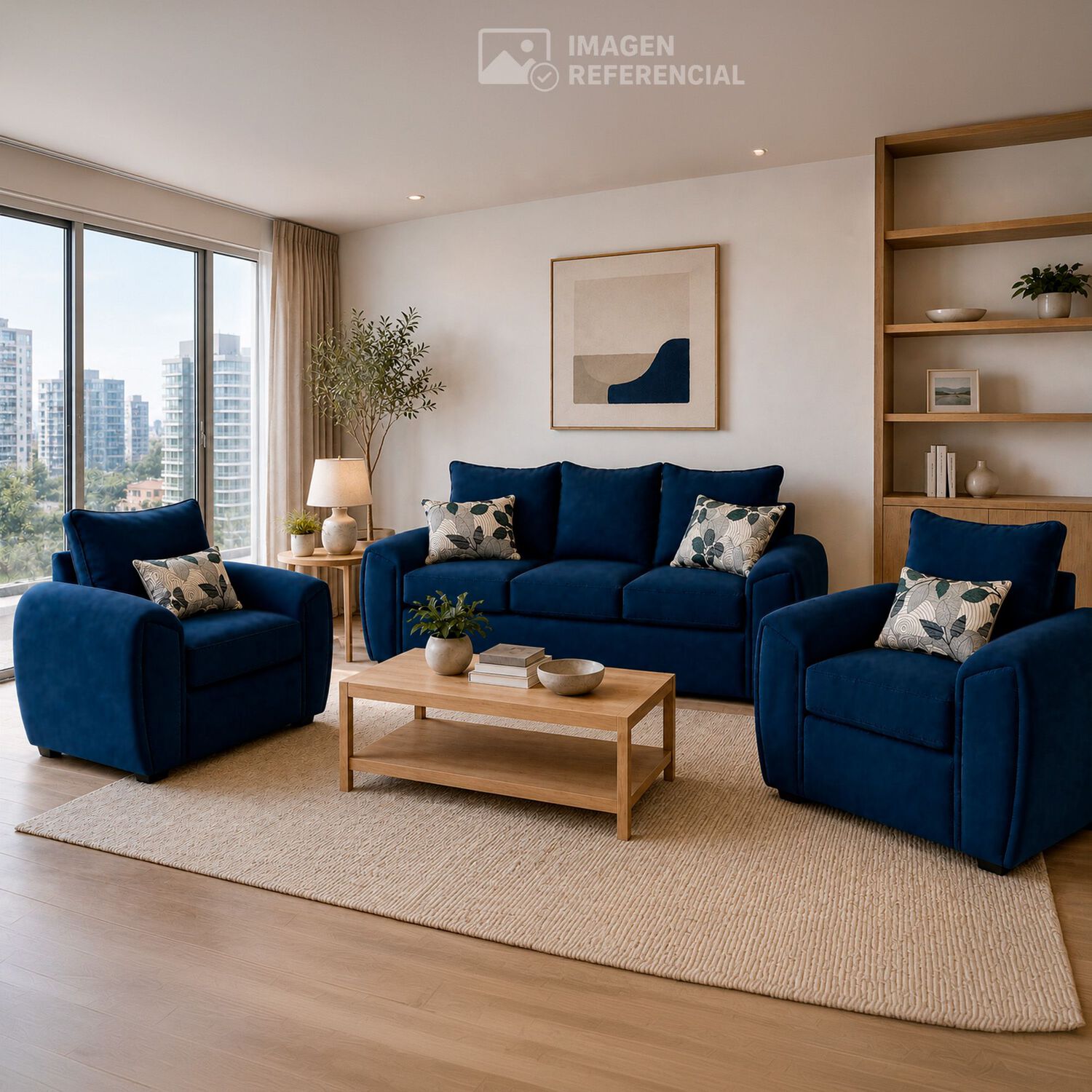 Juego De Living Elegant Detail Houston / 5 Cuerpos image number 0.0