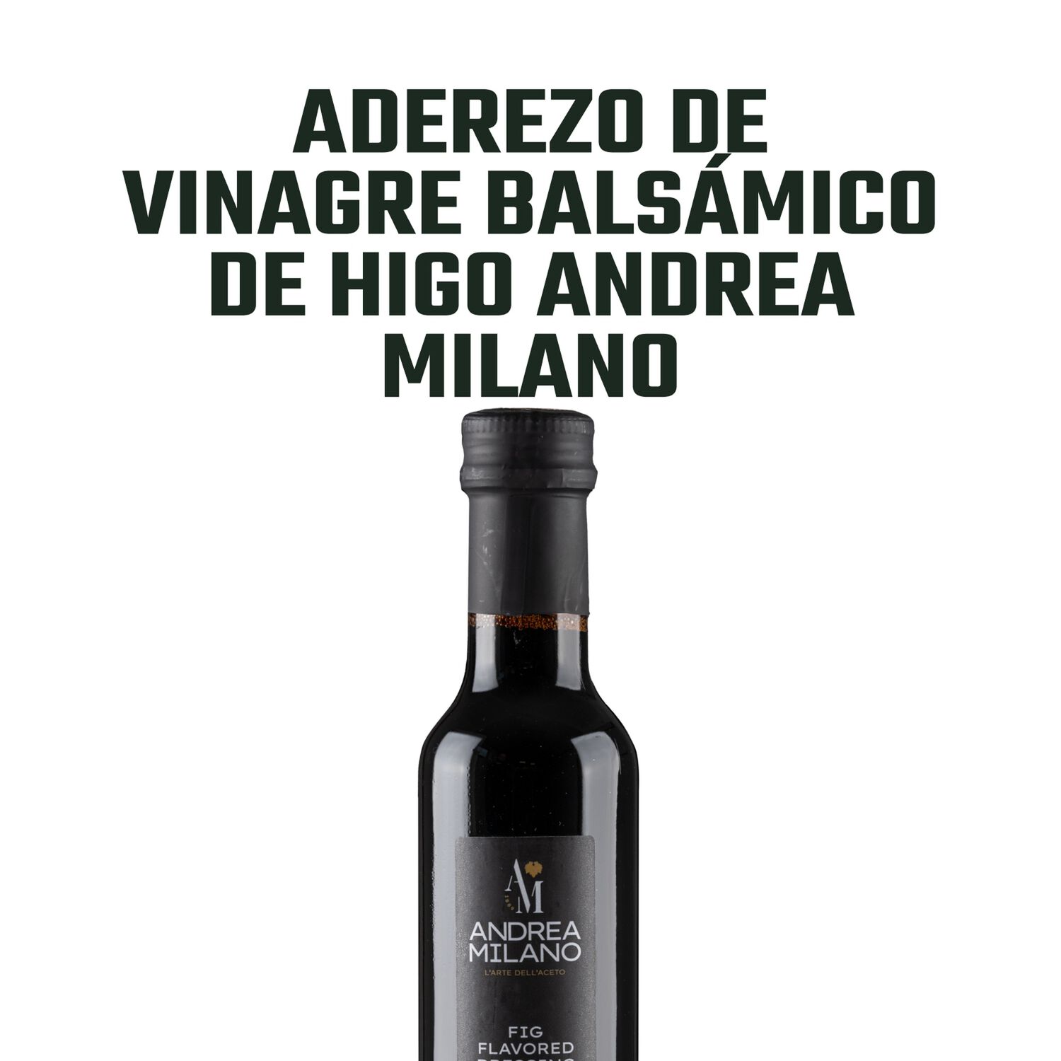 Aderezo De Vinagre Bals&aacute;mico De Higo Andrea Milano 1x250ml image number 2.0