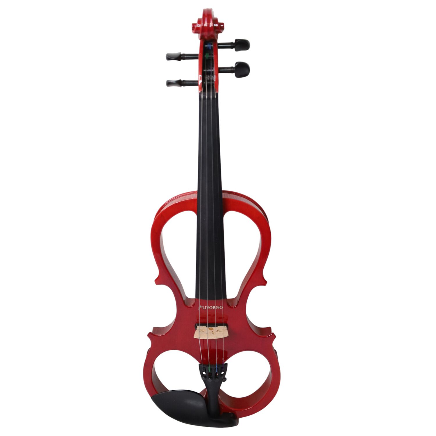 Viol&iacute;n El&eacute;ctrico Livorno 4/4 Rojo Liv-e-40rd image number 0.0