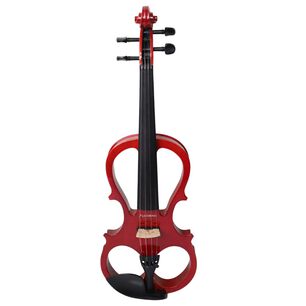 Viol&iacute;n El&eacute;ctrico Livorno 4/4 Rojo Liv-e-40rd
