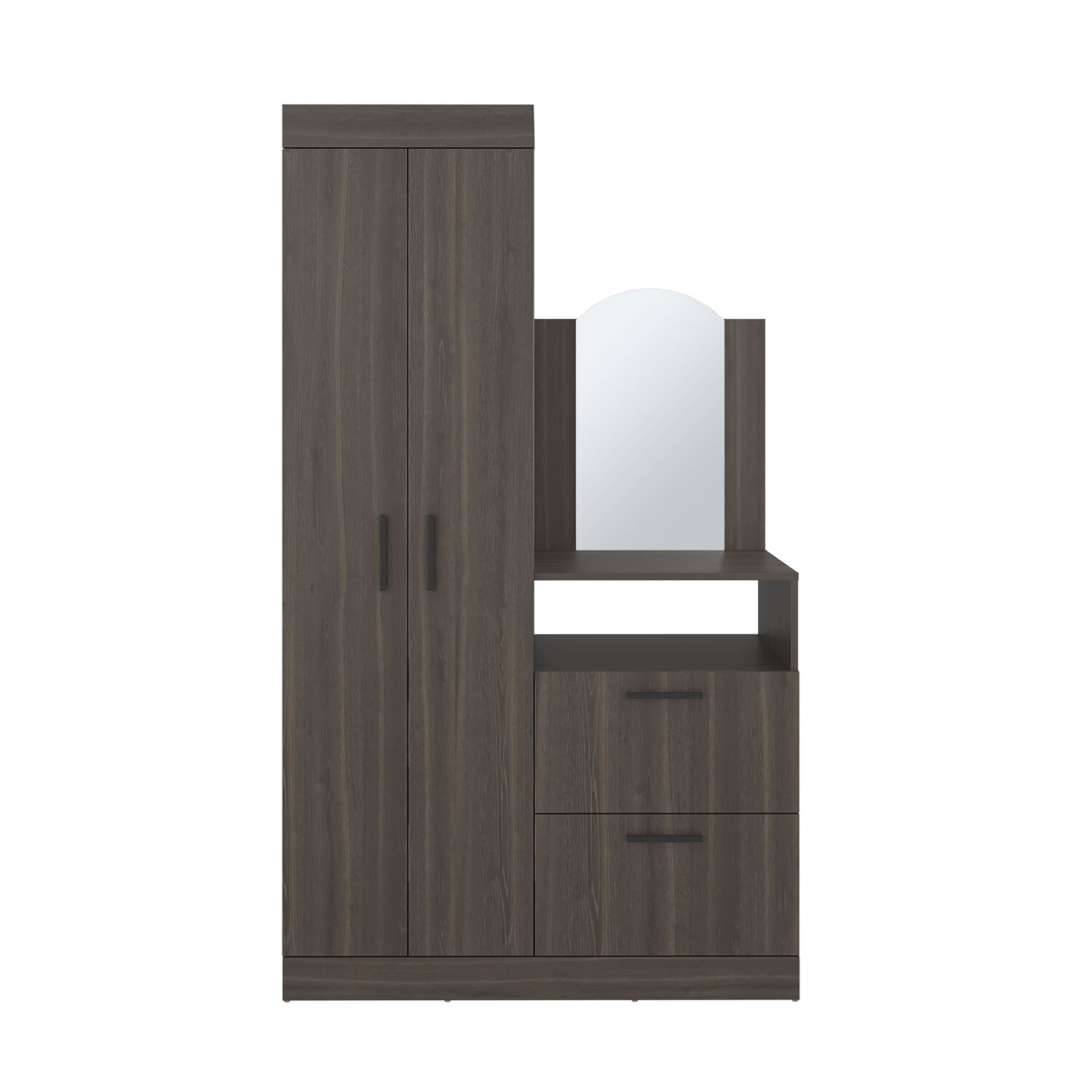 Closet Comoda Con Espejo 3 Puertas 1 Cajon image number 3.0