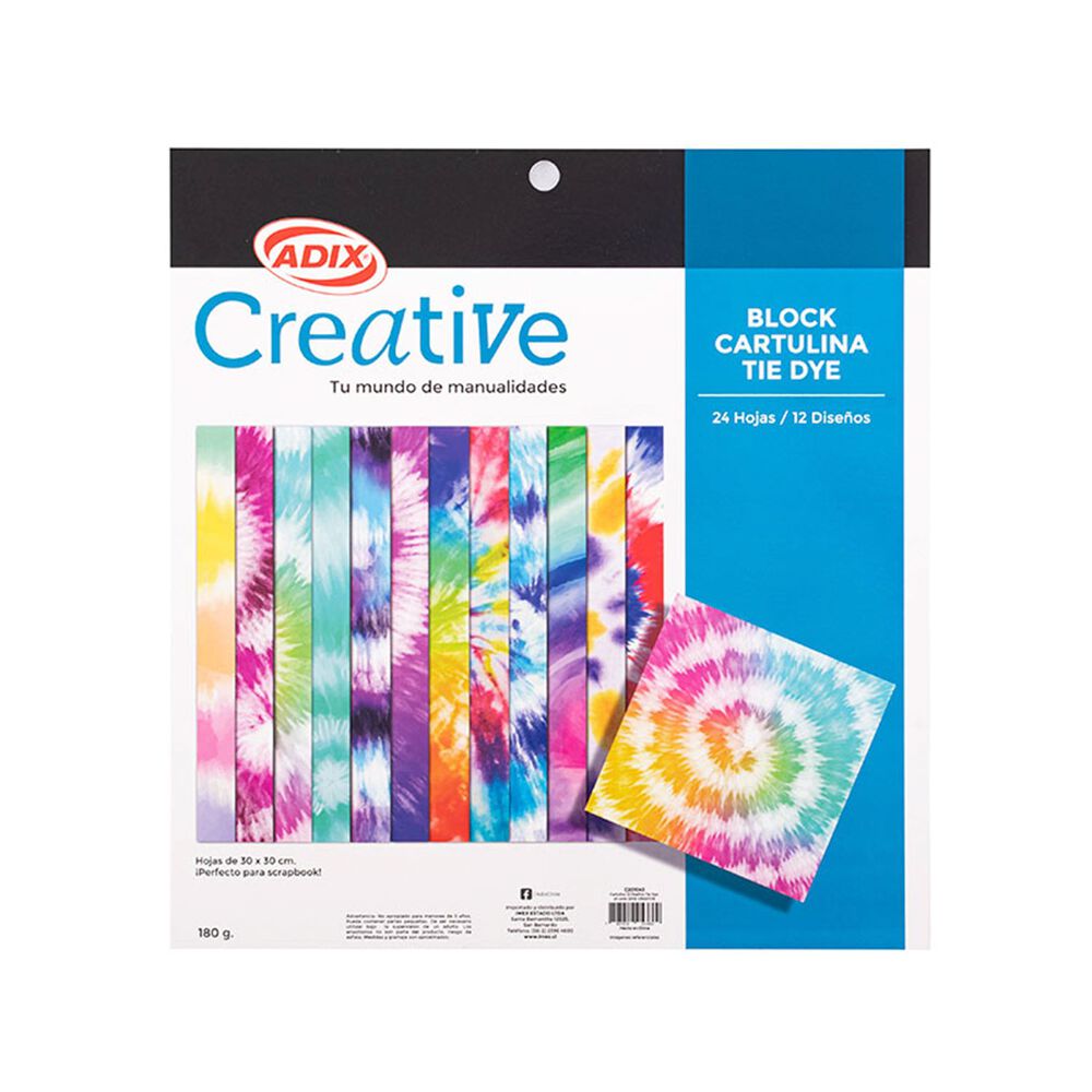 Block Papel Tye Dye image number 0.0