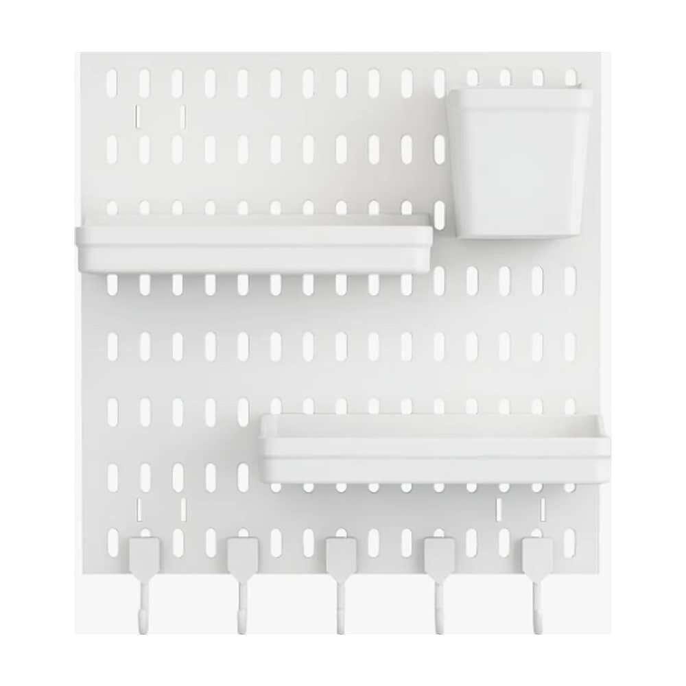 Organizador De Escritorio Pegado A La Pared Blanco image number 0.0