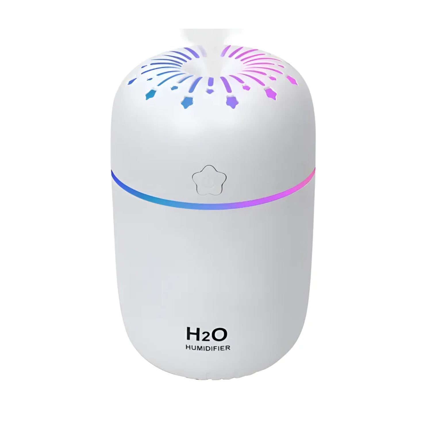 Difusor Humidificador De Aire H2o Para Autom&oacute;vil Blanco image number 0.0