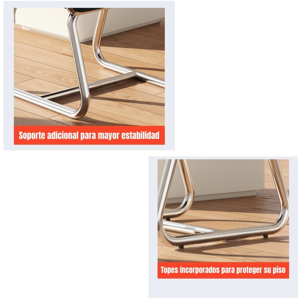 Silla De Escritorio Respaldo Alto Path Negra image number 1.0