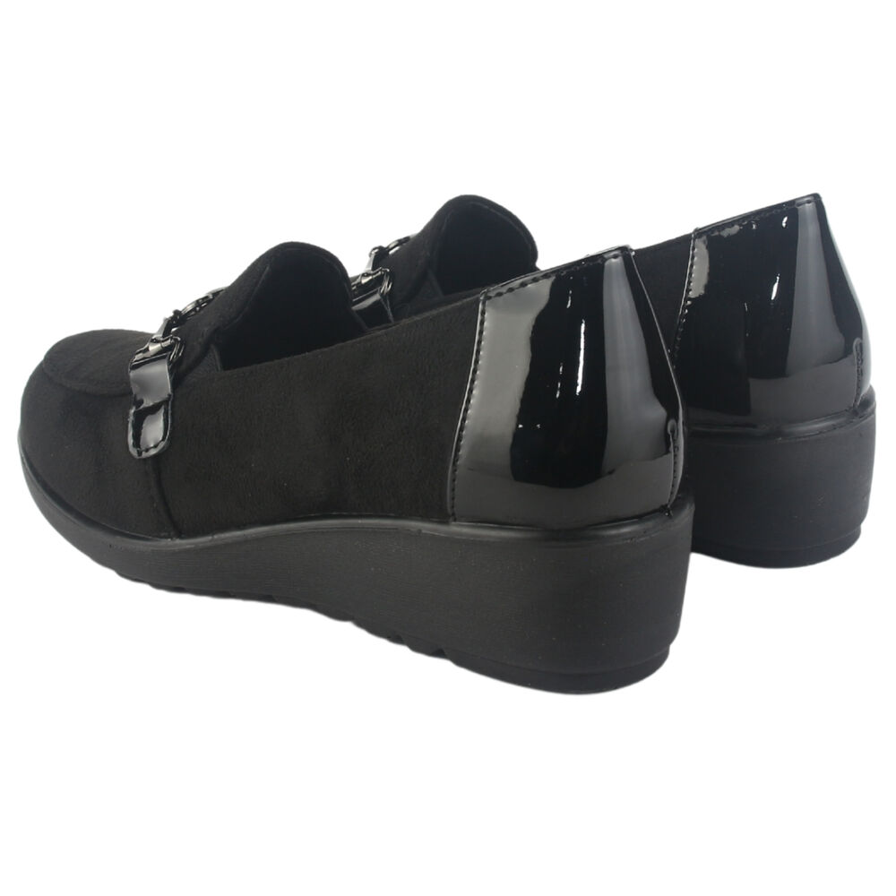 Zapato Chalada Mujer Deza-3 Negro Casual image number 5.0