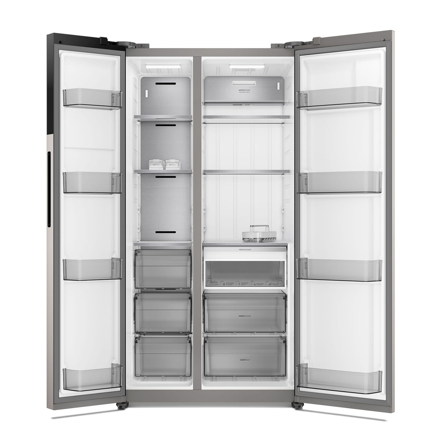 Refrigerador 624l No Frost Side By Side Inverter Es60s Inox image number 3.0