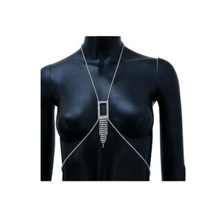 Cadena/collar Para El Cuerpo Pecho Dije Sexy Diva Fiesta