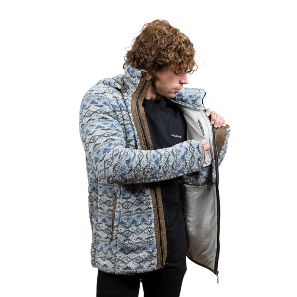 Chaqueta Shaggy Lander Print Hombre Falcone image number 2.0