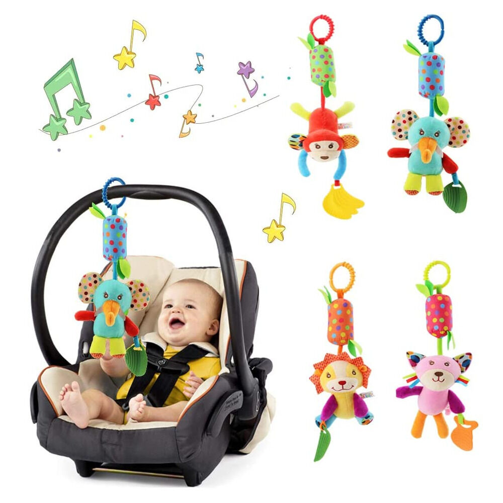 Juguete Sonajero Peluche Largo Mordedor Colgante Cochecito image number 4.0