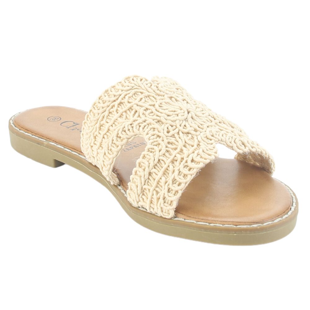 Sandalia Chalada Mujer Creta-16 Beige Casual image number 2.0