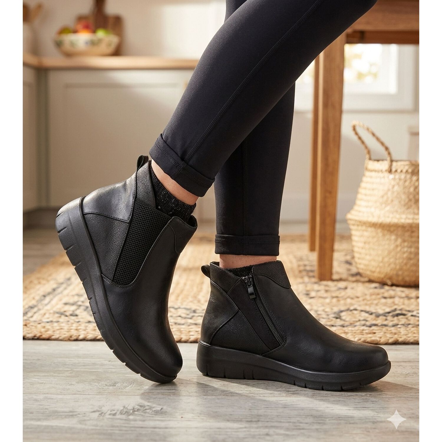 Botin Bany Negro Passer image number 6.0