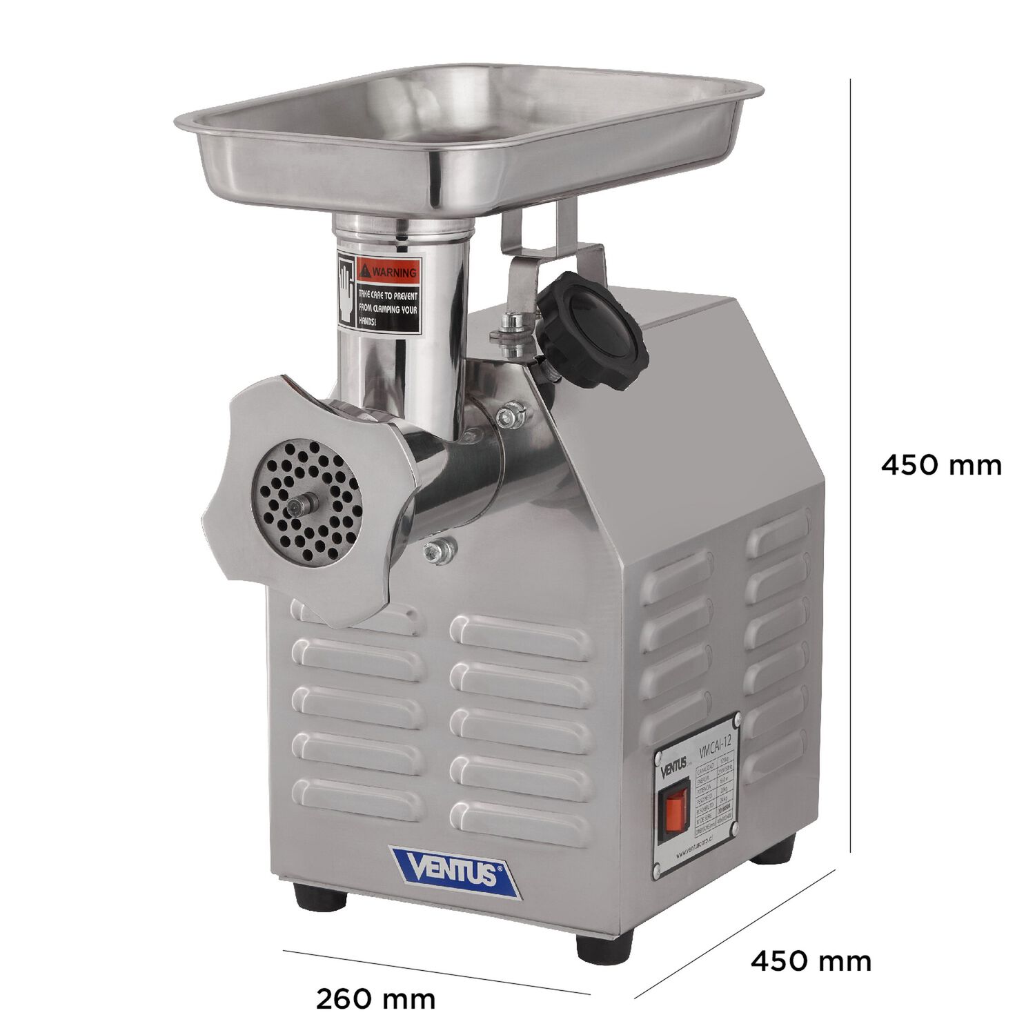 Ventus Moledora De Carne Vmcai-22 220 Kg/h image number 2.0
