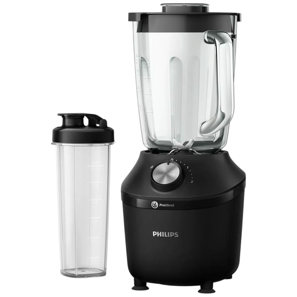 Licuadora Philips 600w Con Jarra De Vidrio Problend Hr2291 image number 4.0