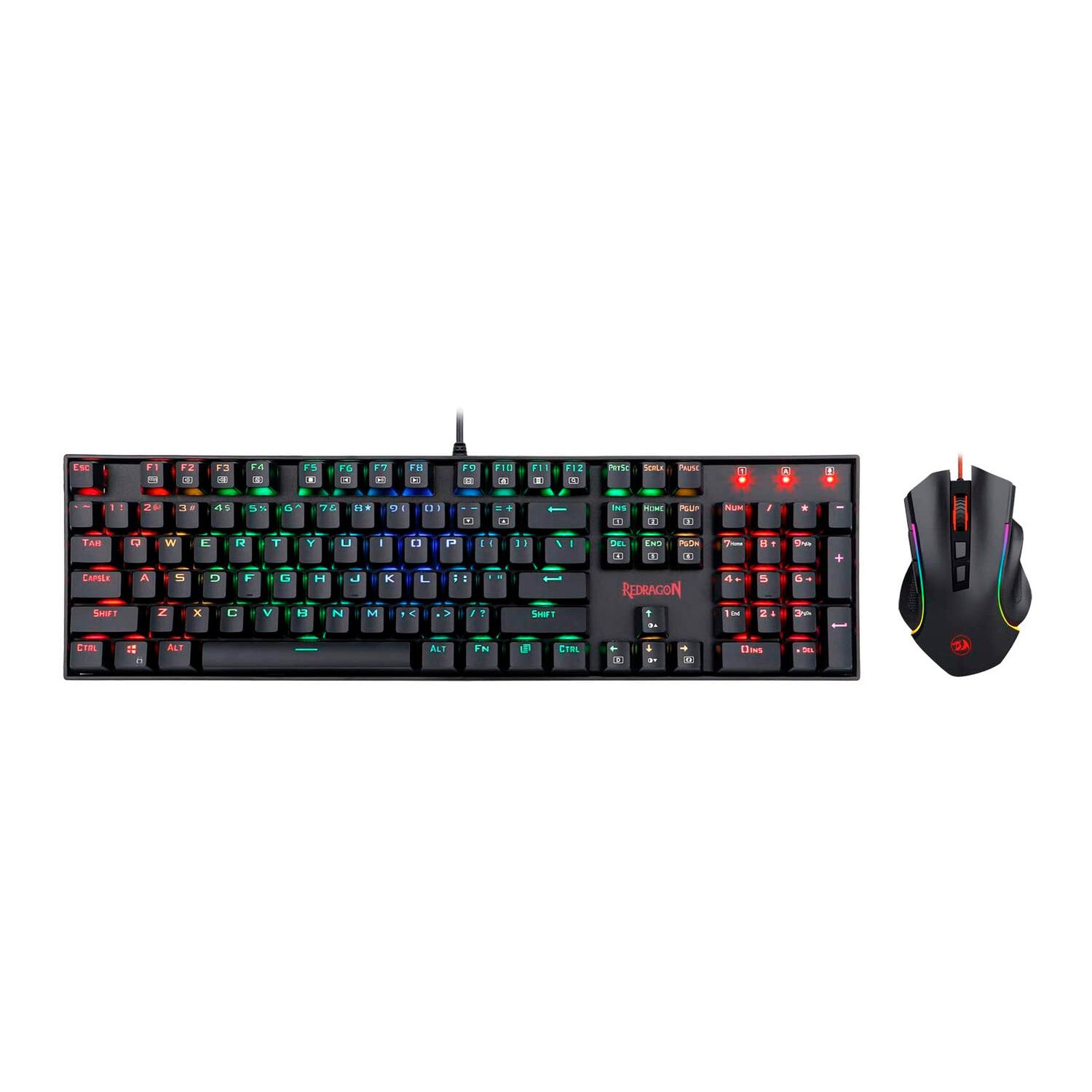 Kit Gamer Redragon Teclado Mec&aacute;nico Mitra + Mouse Griffin image number 1.0
