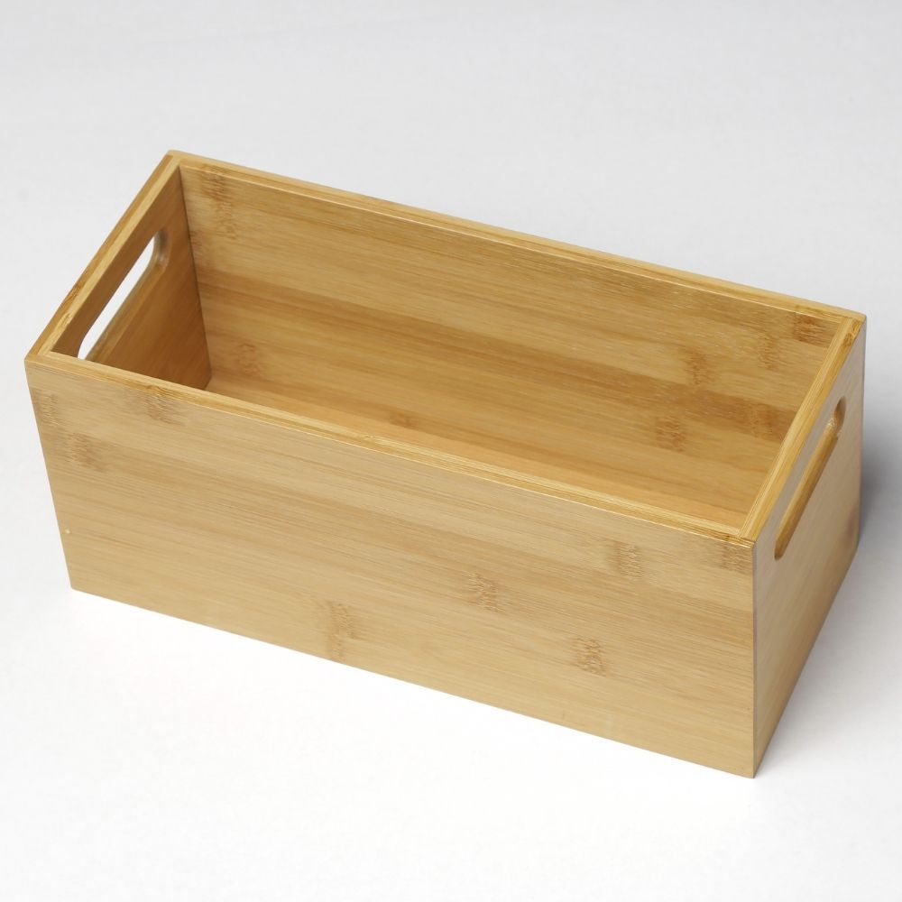 Caja Multiproposito Bambu Natural Hbt 30x13x13 Cm image number 1.0