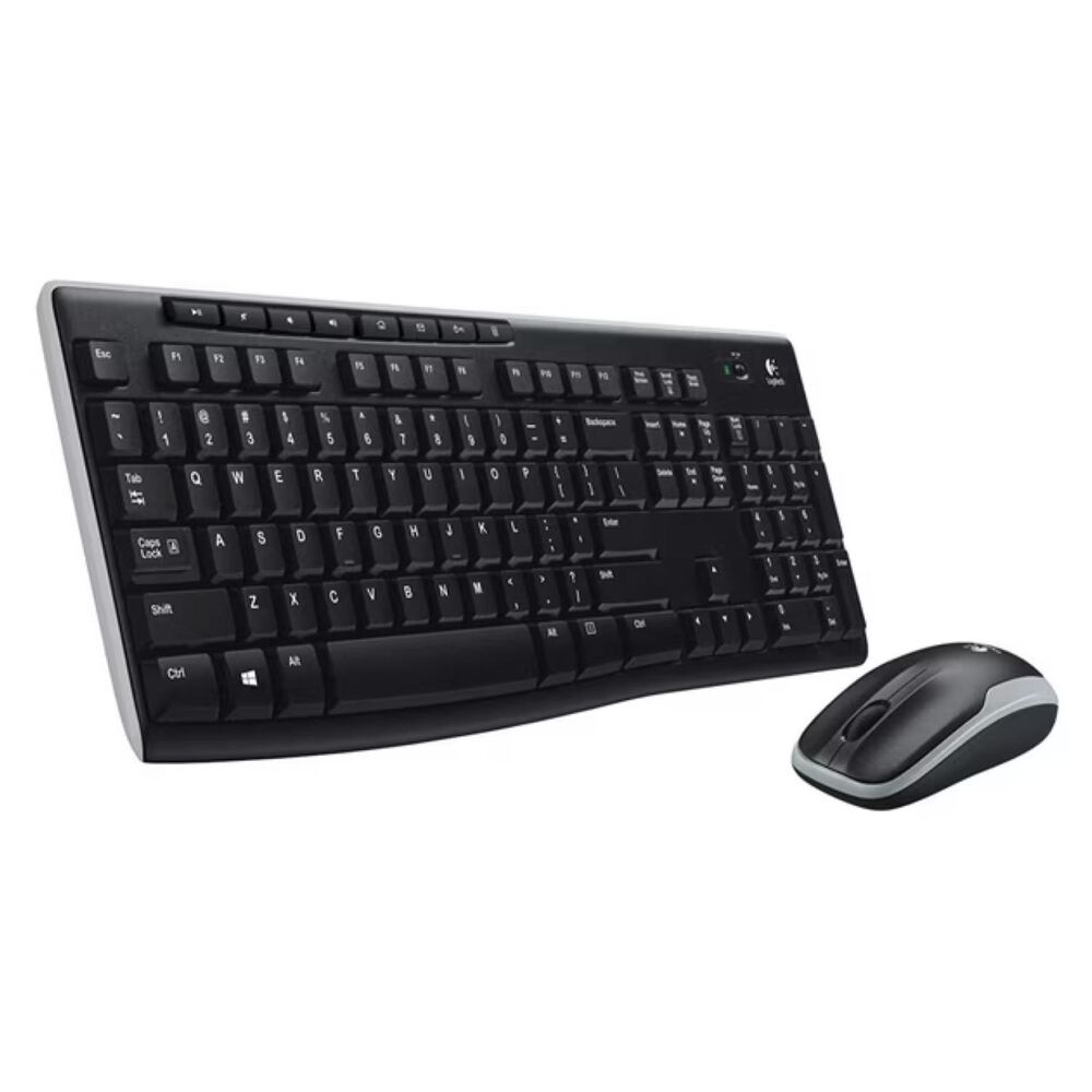 Kit Teclado Y Mouse Inalambrico Usb Negro Mk270 image number 2.0
