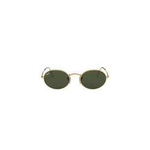 Lentes De Sol Oval Gold Green Ray-ban