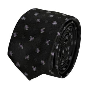 Corbata Micro 5 Cm Fantasia Az Black
