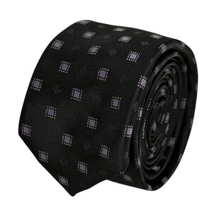 Corbata Micro 5 Cm Fantasia Az Black