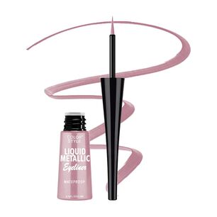 Delineador De Ojos Metalizado Rosa