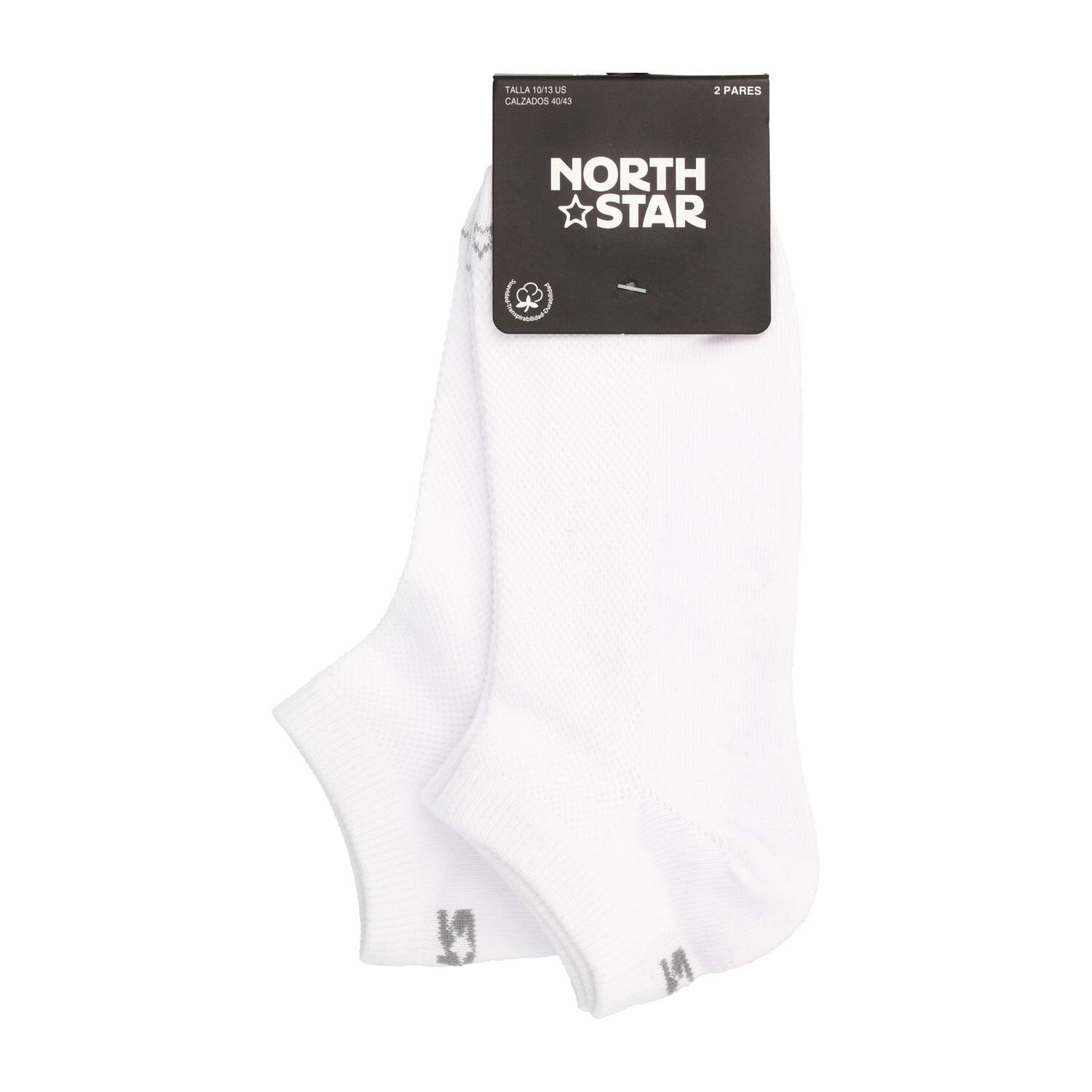 Calcetines Mujer North Star Women Liner X 2 Blanco image number 0.0