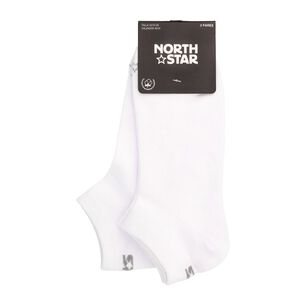 Calcetines Mujer North Star Women Liner X 2 Blanco