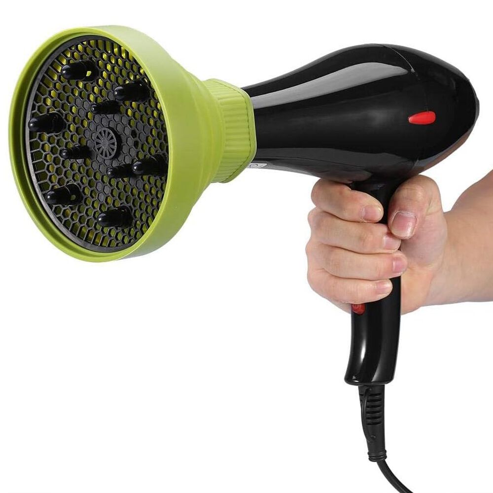 Difusor Para Secador De Cabello De Silicona Plegable Verde image number 1.0