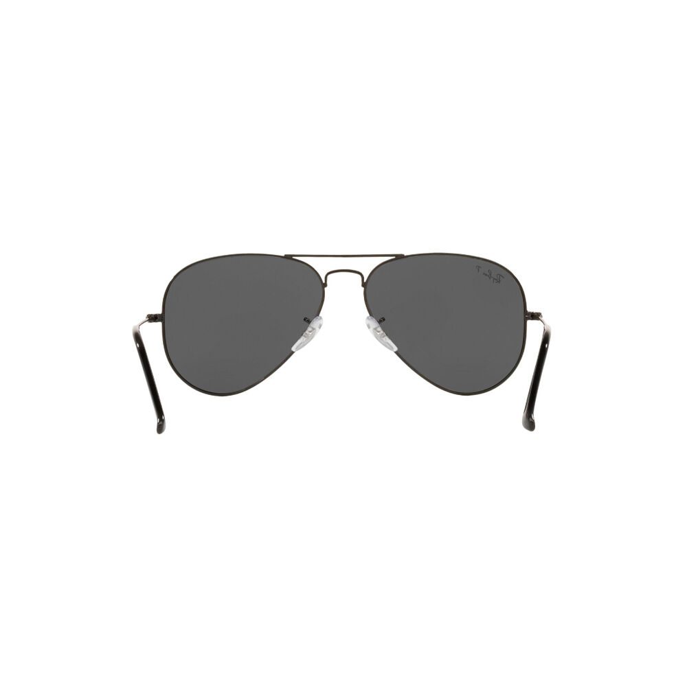 Lentes De Sol Aviator Large Metal Black Polarizados Ray-ban image number 6.0