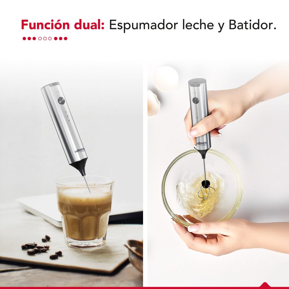 Espumador De Leche Usb Thor Dual Milk Frother image number 5.0