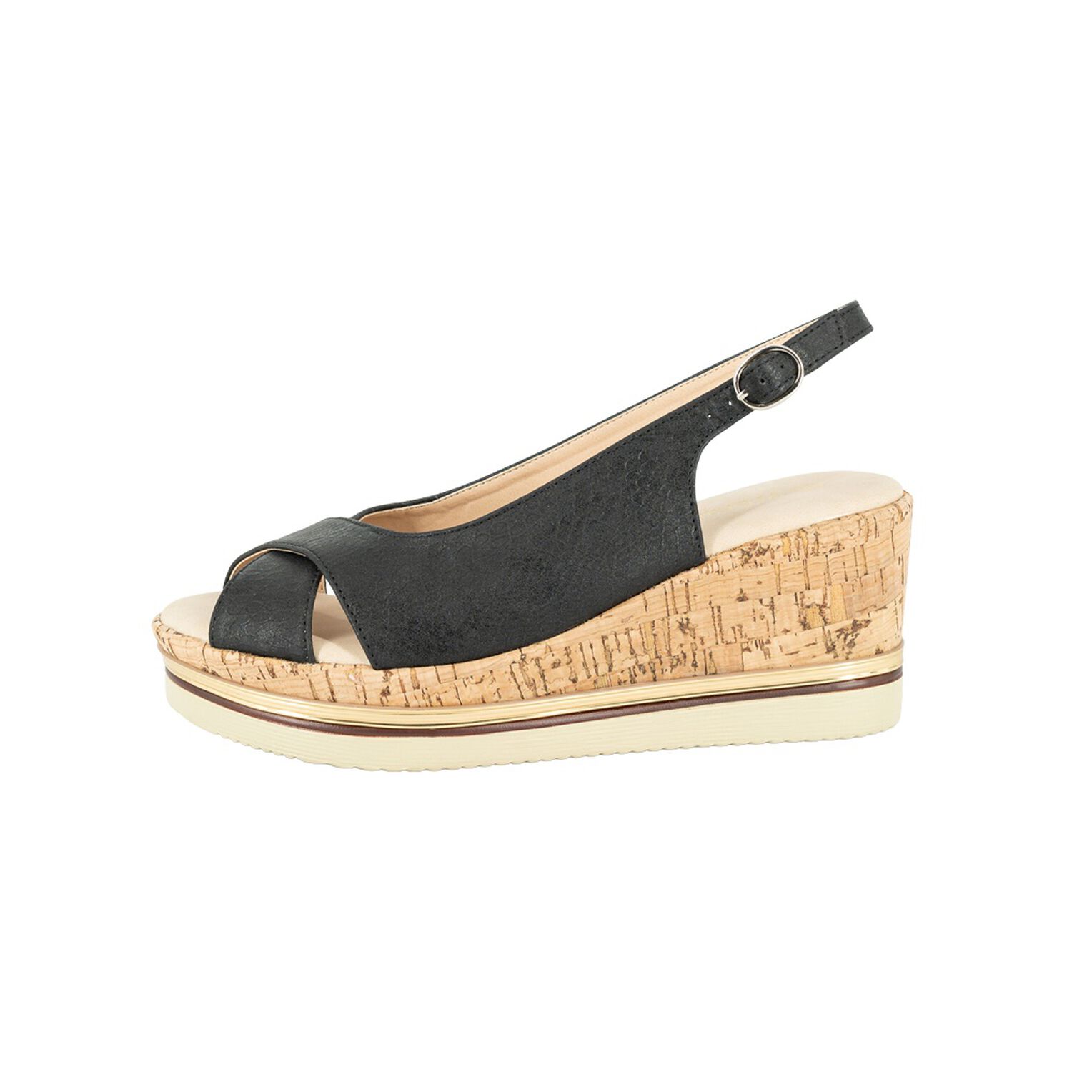 Sandalia Jerid Negro Alquimia image number 1.0