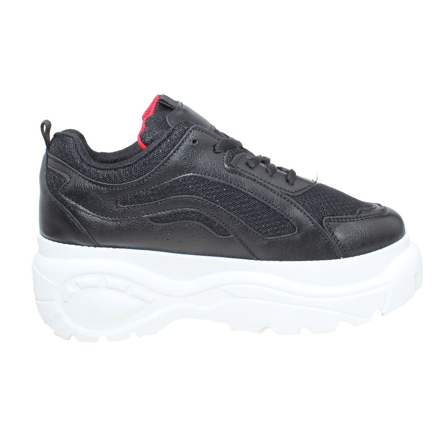 Zapatilla Terraplen Negro Via Franca Art. 5lx90703bl image number 3.0
