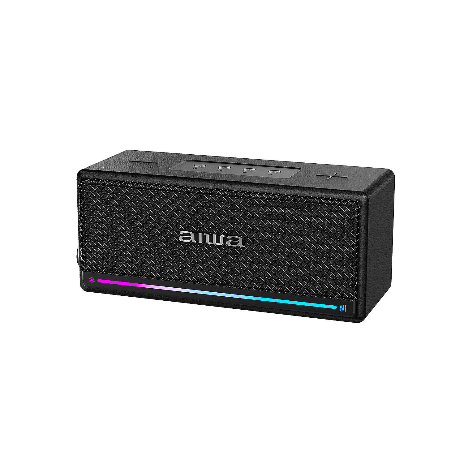 Parlante Inal&aacute;mbrico Bluetooth Vintage Port&aacute;til Con Funci&oacute;n Tws 40w Awq6 Negro image number 2.0