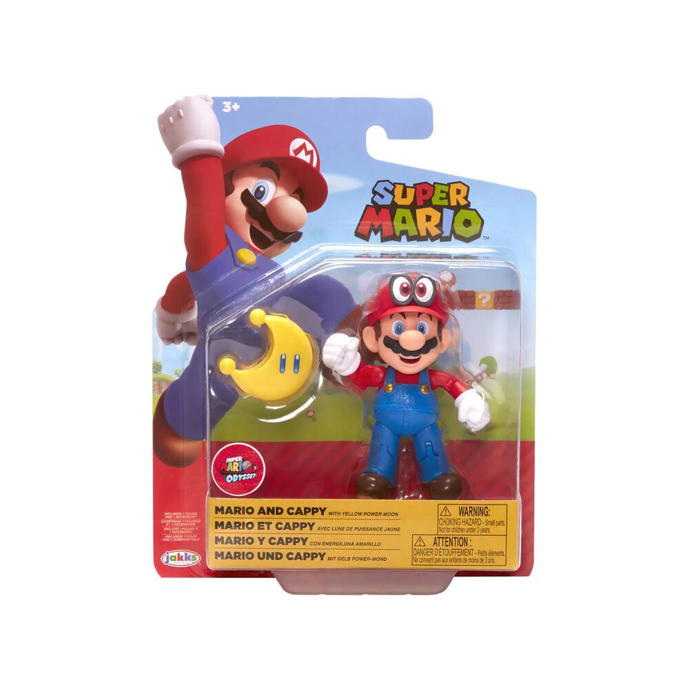 Juguete Figura De Accion Mario 10cm Super Mario Infantil image number 2.0