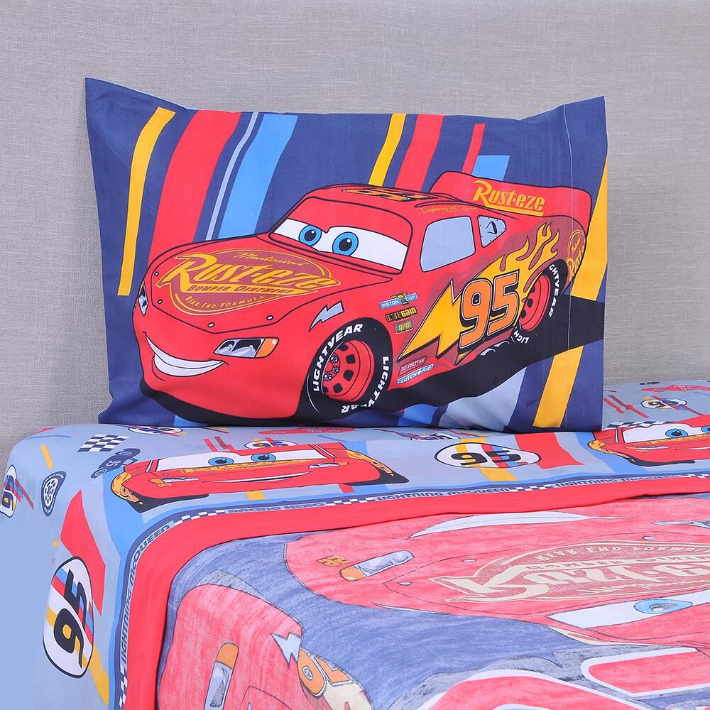 Juego De S&aacute;banas Disney Cars / 1.5 Plazas image number 0.0